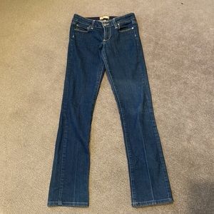 Paige denim jeans, size 24, hardly worn